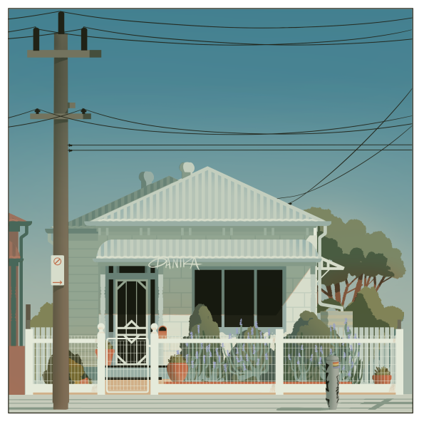 A Melbourne cottage.